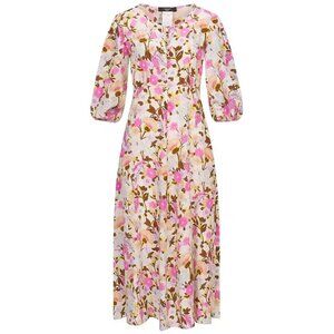 WEEKEND MaxMara Silk Floral Dress